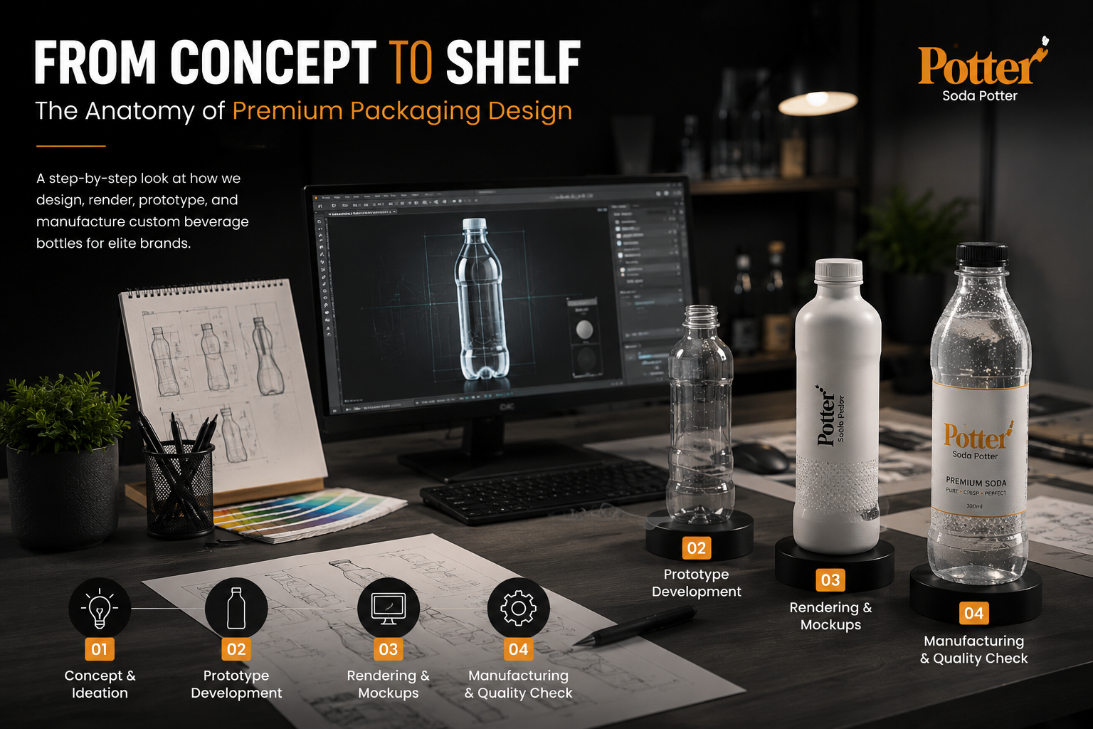From Concept to Shelf: The Anatomy of Premium Packaging Design